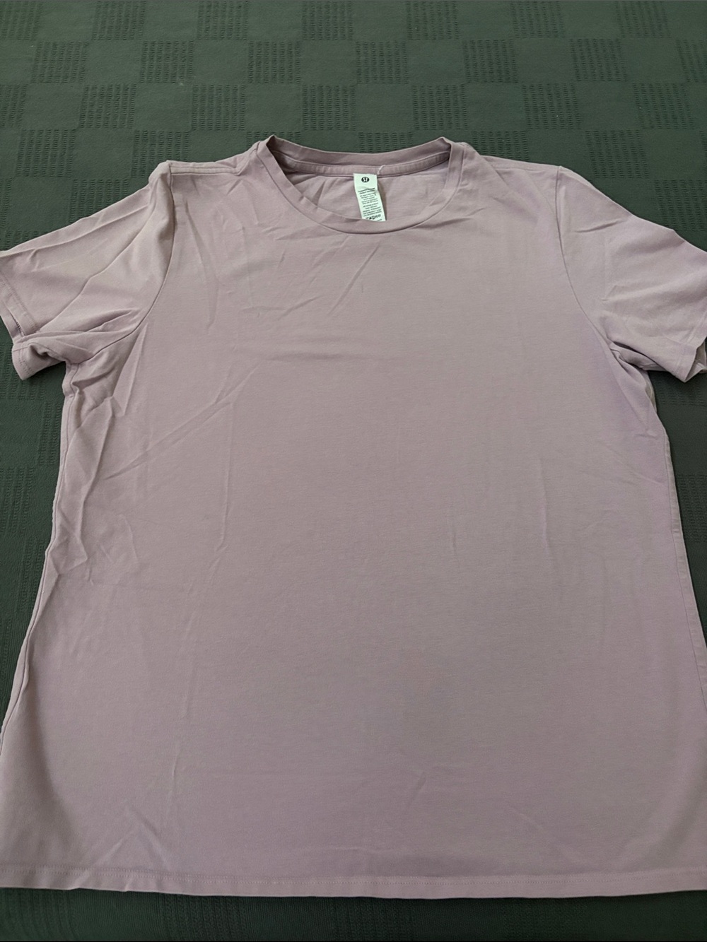 lululemon athletica  Crew Tee in Light Lavender